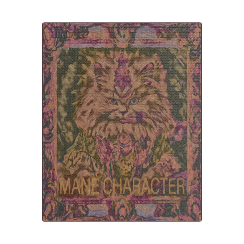 MANE CHARACTER | 8X10 Satin Stretched Wall Art