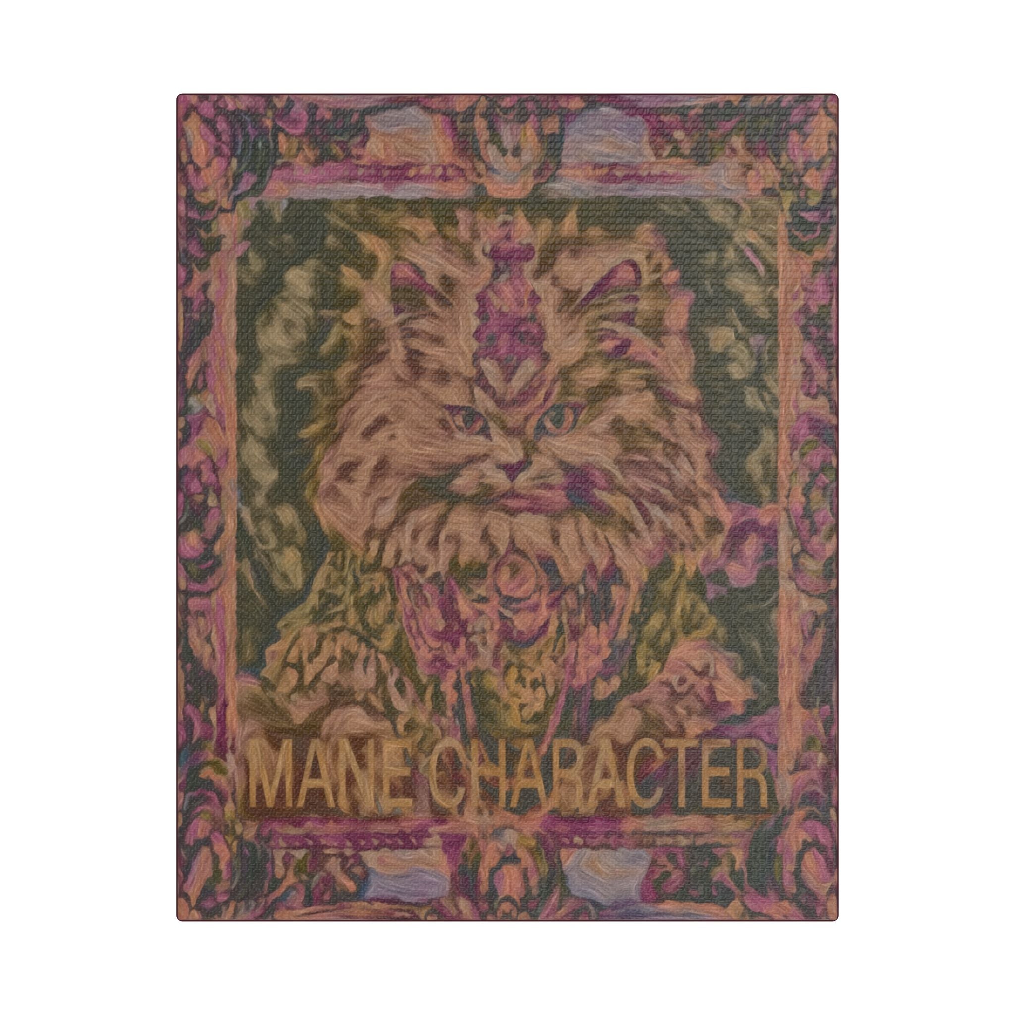 MANE CHARACTER | 8X10 Satin Stretched Wall Art