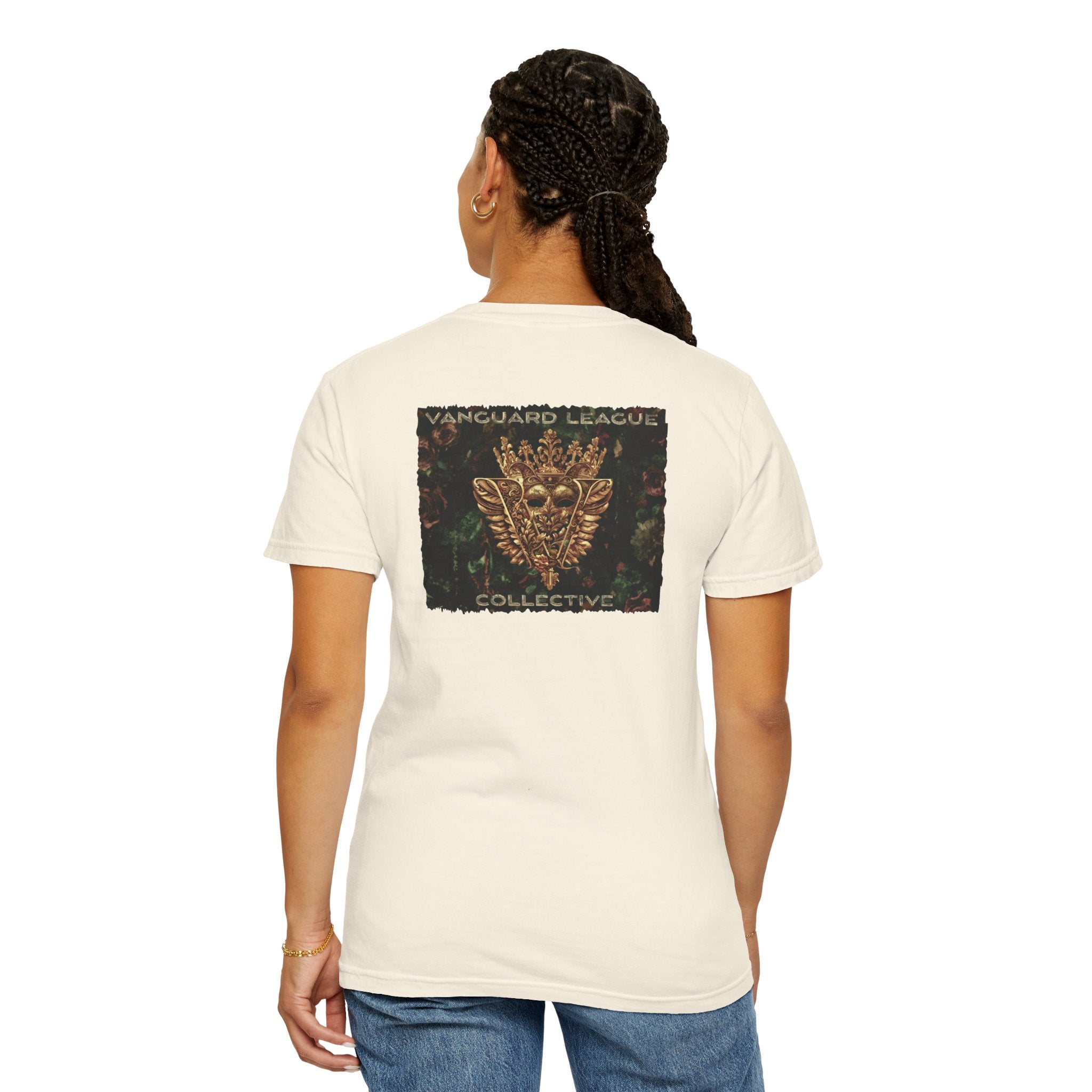 Women's Graphic T‑Shirt — "There We Are Then." Printed Tee