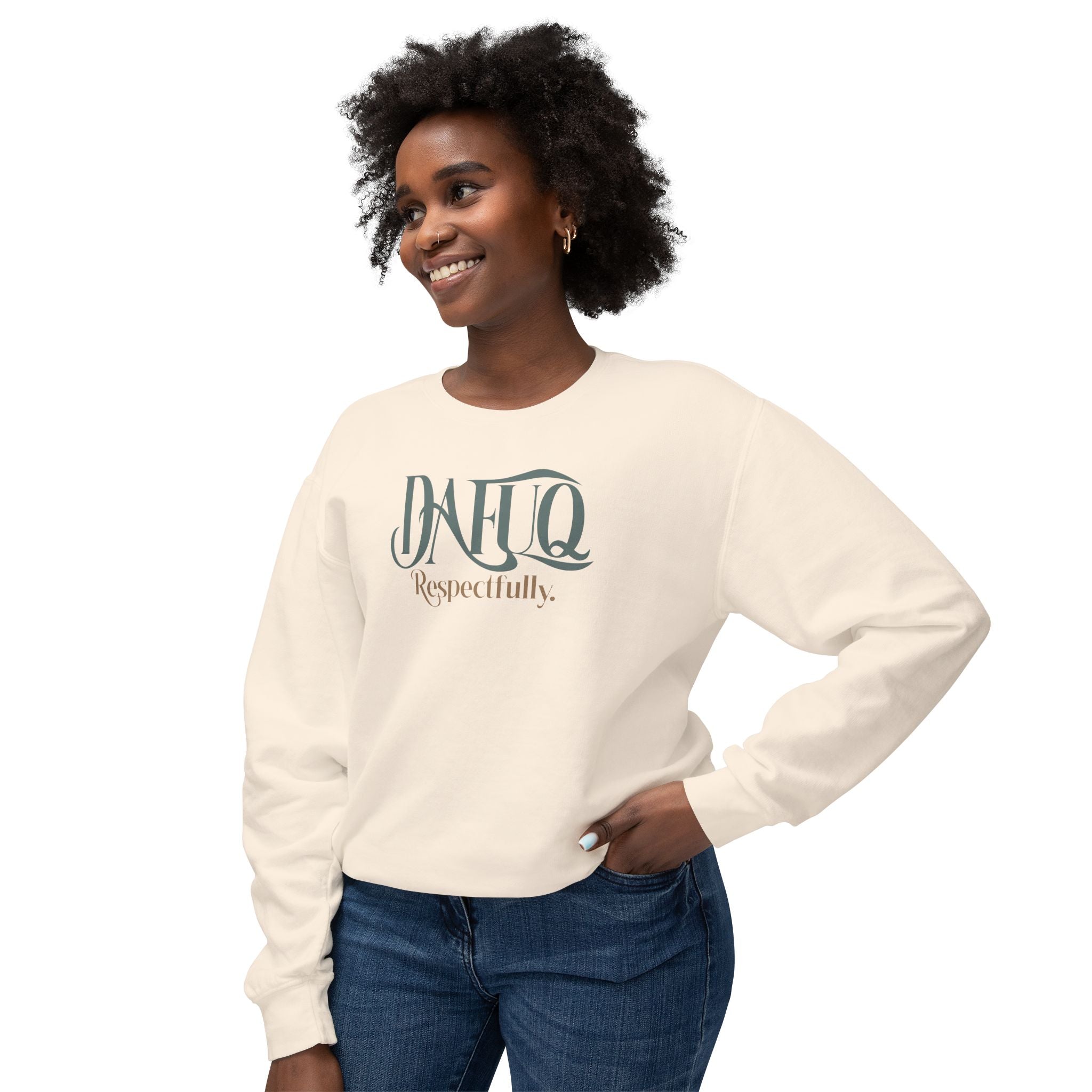 Women's Crewneck Sweatshirt - DAFUQ