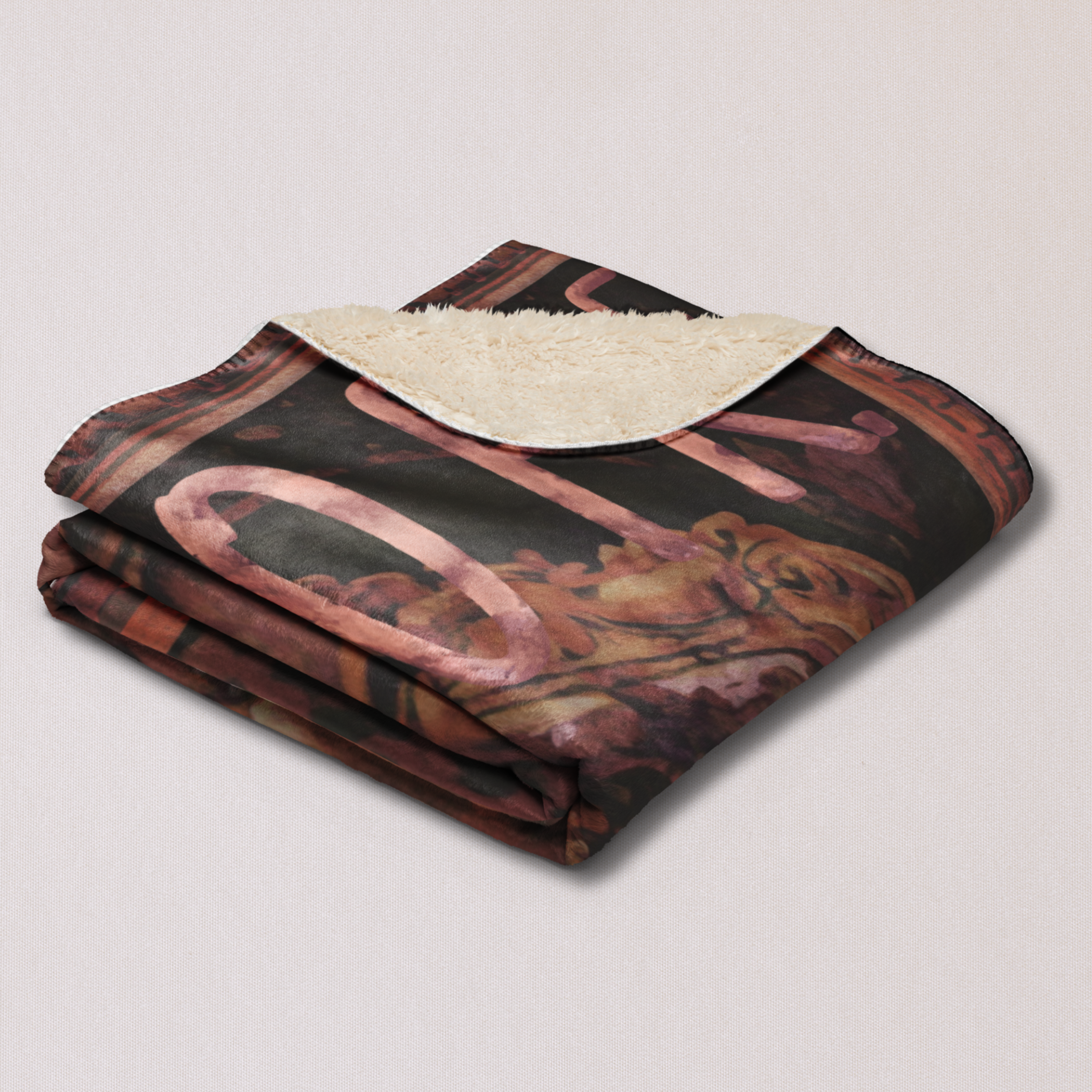 BE SO FR - Fleece Sherpa Blanket – Cozy Throw
