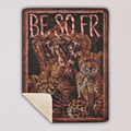 BE SO FR - Fleece Sherpa Blanket – Cozy Throw