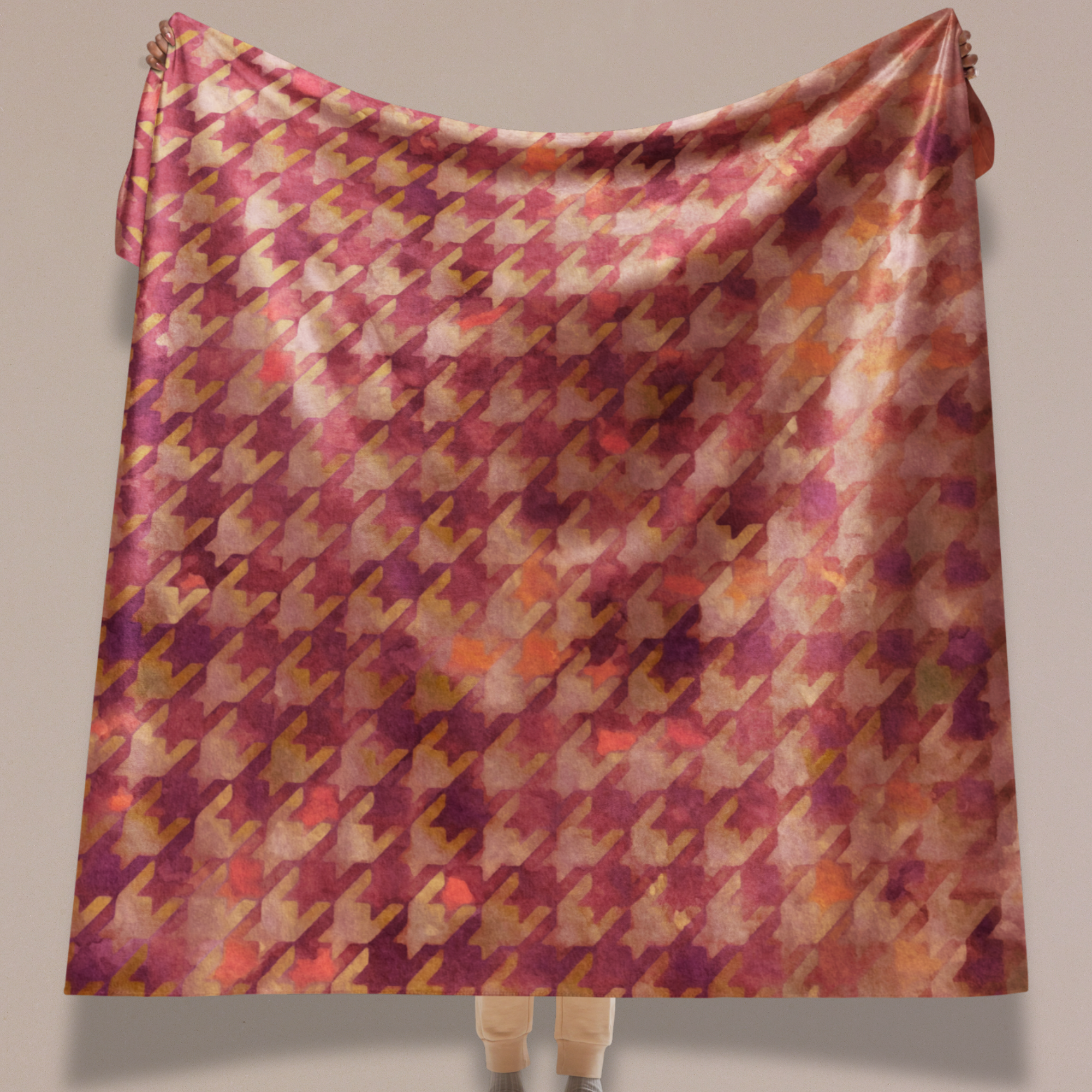 Whimsy Sherpa Blanket — Cozy Fleece Throw