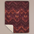 Ruby Sherpa Blanket — Cozy Fleece Throw