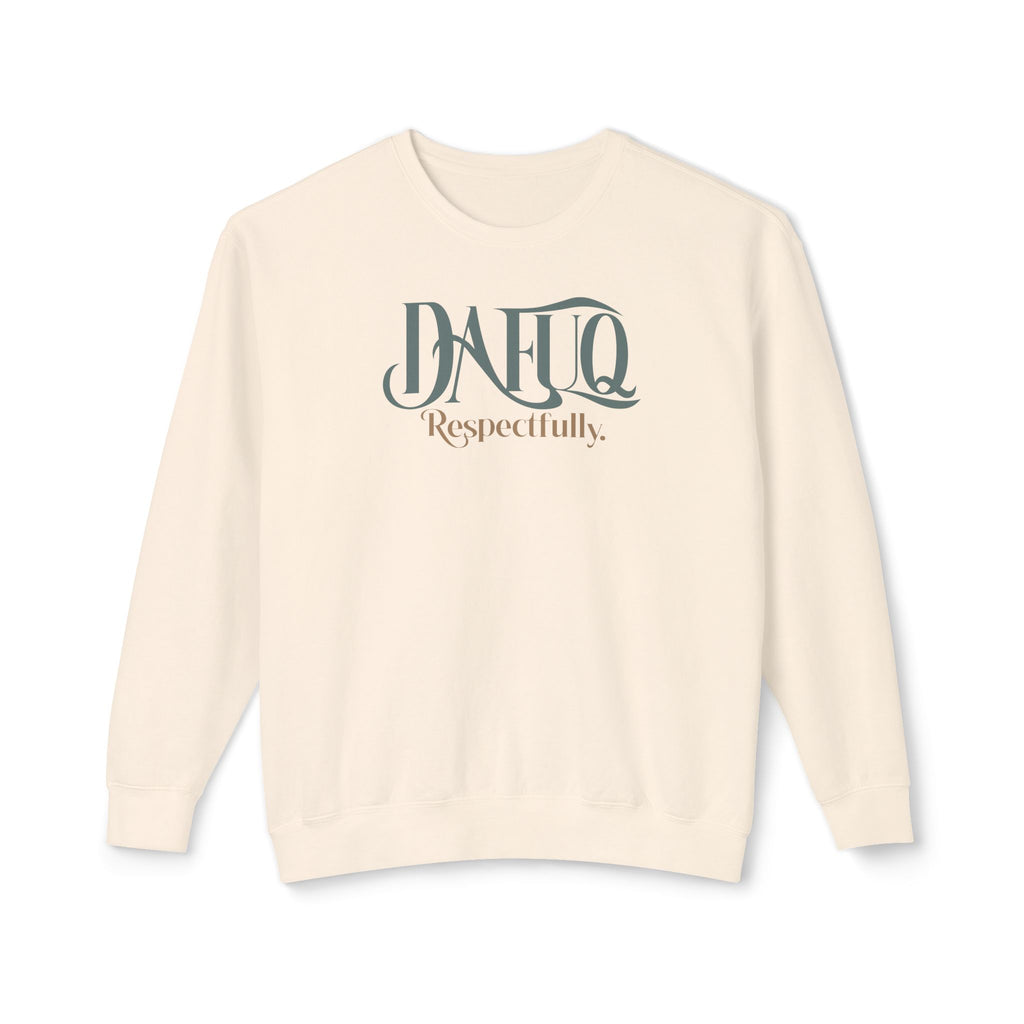 Women's Crewneck Sweatshirt - DAFUQ
