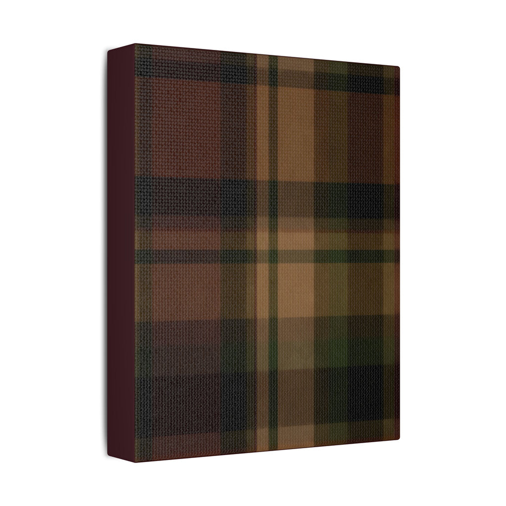 WELL PLAID | 8X10 Satin Stretched Wall Art