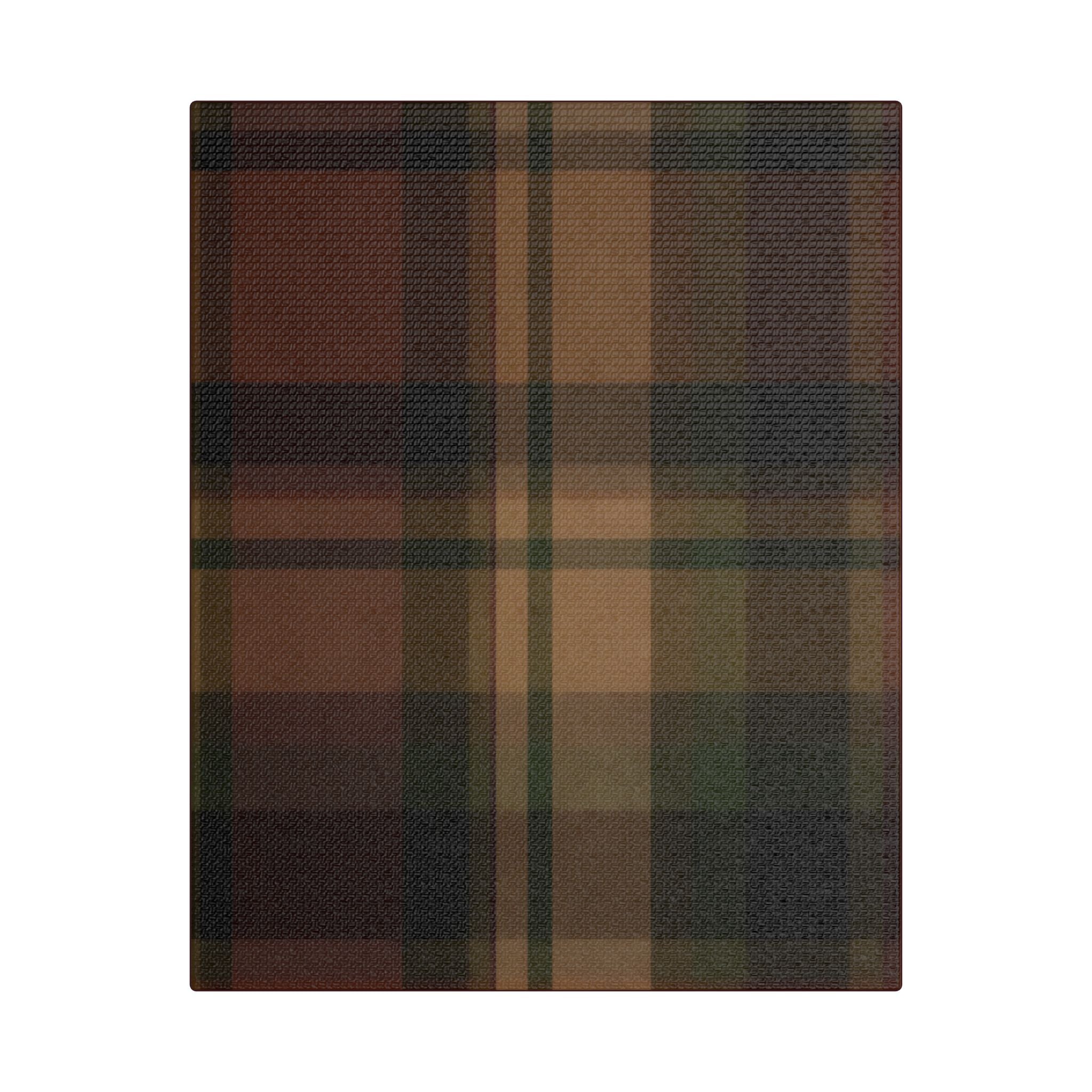 WELL PLAID | 8X10 Satin Stretched Wall Art
